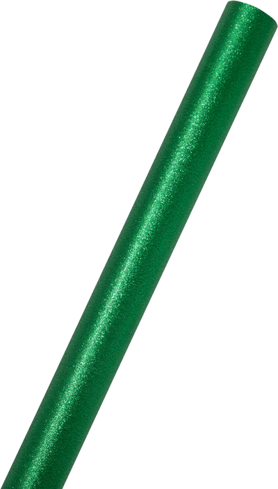 Green Glitter Wrapping Paper (25 Sq Ft)