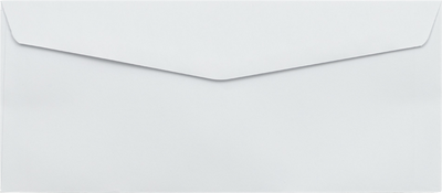White 28lb #10 Regular Envelopes (4 1/8 x 9 1/2)