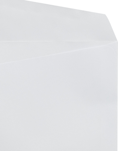 White 28lb #10 Regular Envelopes (4 1/8 x 9 1/2)
