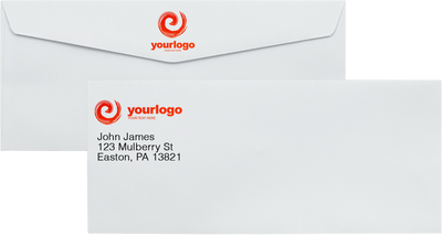 White 28lb #10 Regular Envelopes (4 1/8 x 9 1/2)