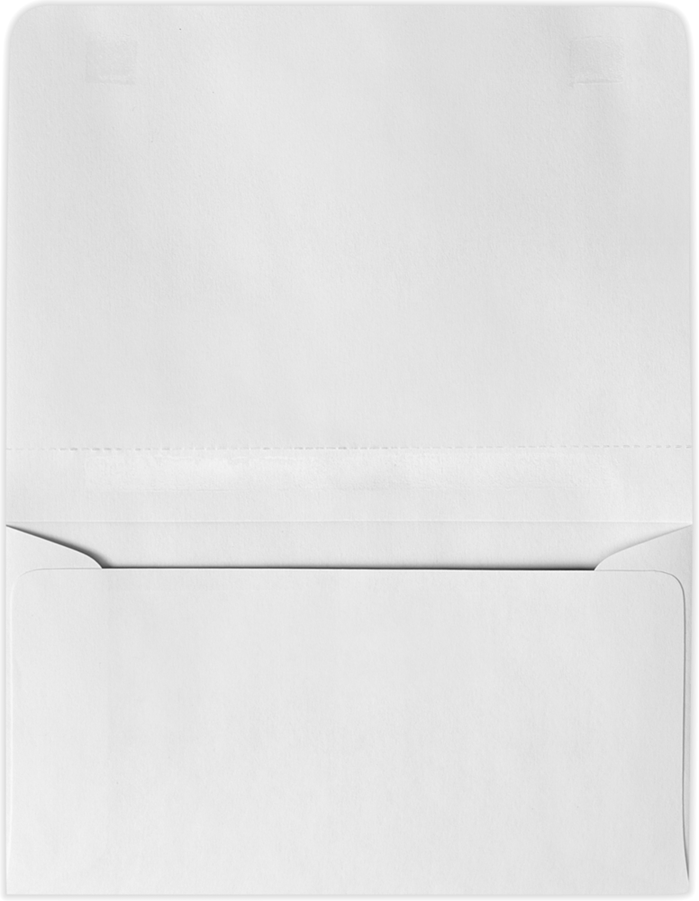 White 24lb 2-Way Remittance Envelopes (4 1/4 x 6 1/2 Closed)