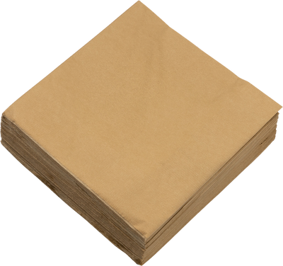 Gold 6 1/2 x 6 1/2 3-Ply Lunch Napkins