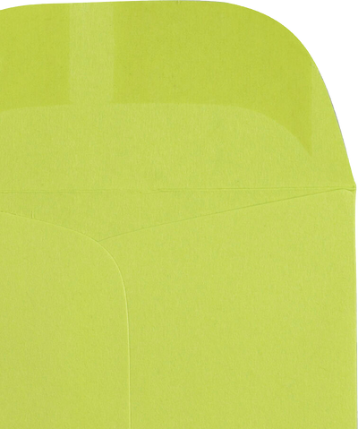Wasabi Lime Green 32lb #3 Coin Envelopes (2 1/2 x 4 1/4)