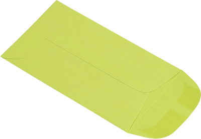 Wasabi Lime Green 32lb #3 Coin Envelopes (2 1/2 x 4 1/4)