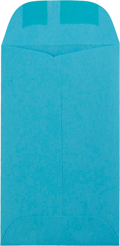 Pool Blue 32lb #3 Coin Envelopes (2 1/2 x 4 1/4)