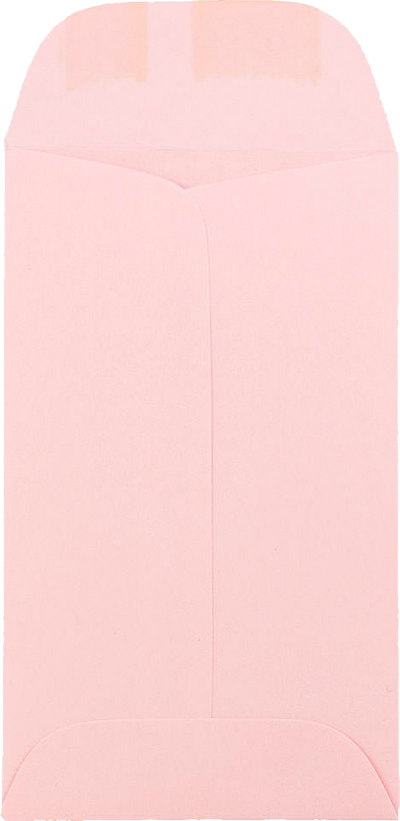 Baby Candy Pink 32lb #3 Coin Envelopes (2 1/2 x 4 1/4)