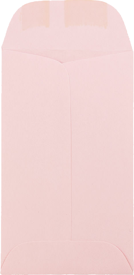 Baby Candy Pink 32lb #3 Coin Envelopes (2 1/2 x 4 1/4)