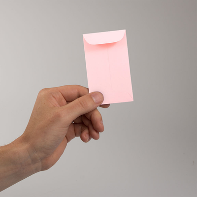 Baby Candy Pink 32lb #3 Coin Envelopes (2 1/2 x 4 1/4)