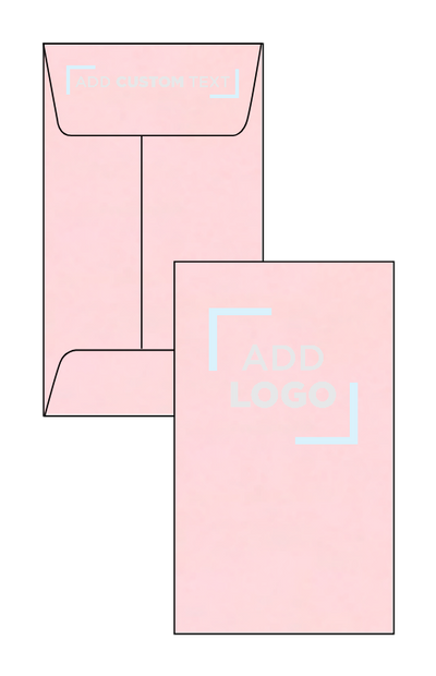 Baby Candy Pink 32lb #3 Coin Envelopes (2 1/2 x 4 1/4)