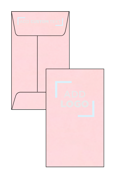 Baby Candy Pink 32lb #3 Coin Envelopes (2 1/2 x 4 1/4)