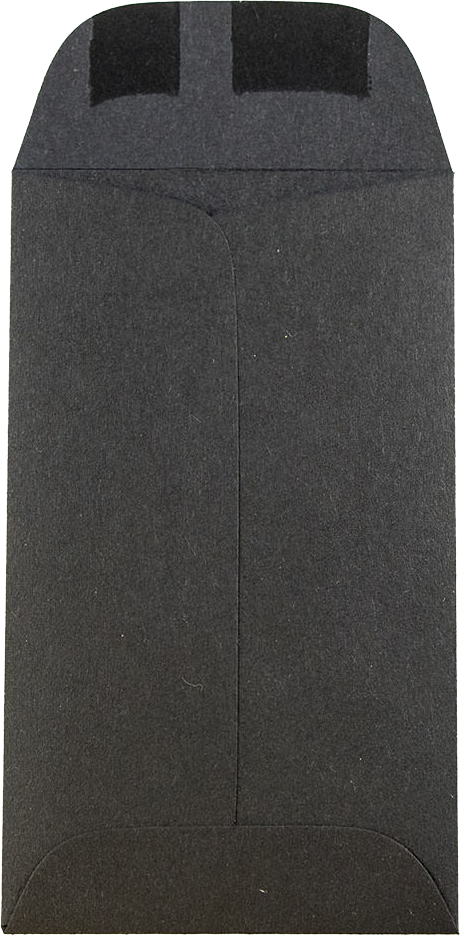 Smooth Midnight Black 32lb #3 Coin Envelopes (2 1/2 x 4 1/4)