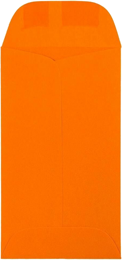 Mandarin Orange 32lb #5 1/2 Coin Envelopes (3 1/8 x 5 1/2)