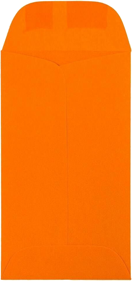 Mandarin Orange 32lb #5 1/2 Coin Envelopes (3 1/8 x 5 1/2)