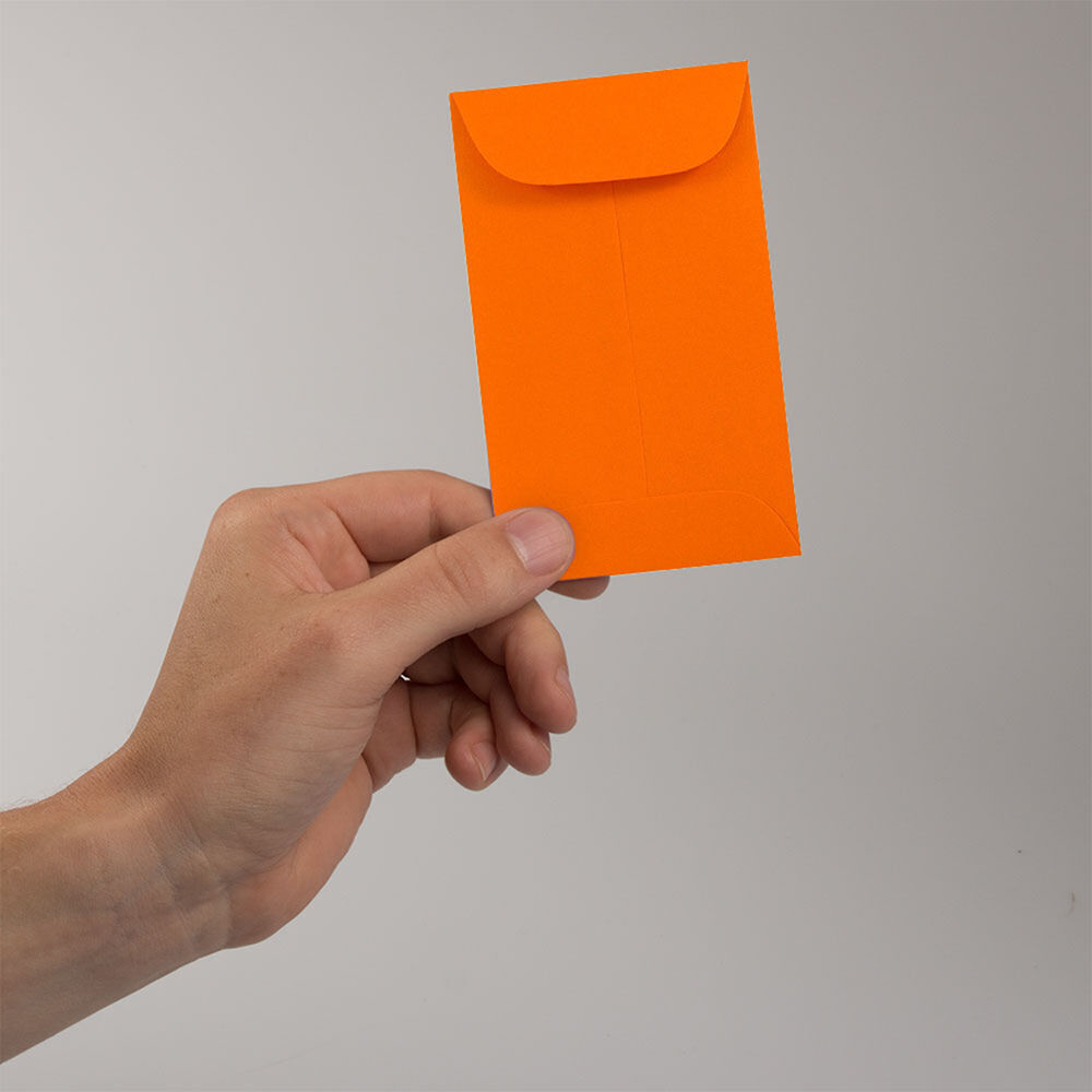 Mandarin Orange 32lb #5 1/2 Coin Envelopes (3 1/8 x 5 1/2)
