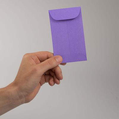 Violet Grape Purple 28lb #5 1/2 Coin Envelopes (3 1/8 x 5 1/2)