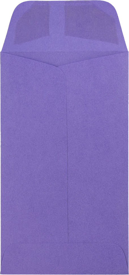 Violet Grape Purple 28lb #5 1/2 Coin Envelopes (3 1/8 x 5 1/2)