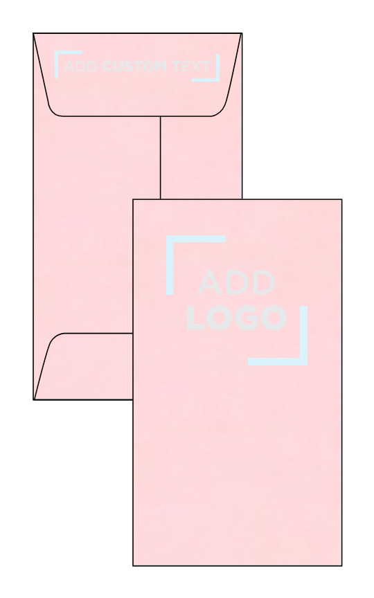 Baby Candy Pink 32lb #5 1/2 Coin Envelopes (3 1/8 x 5 1/2)