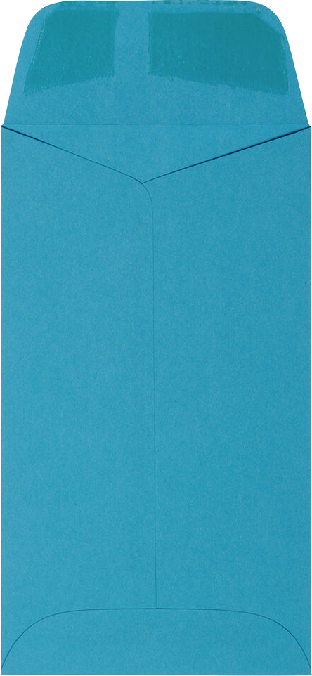 Pool Blue 32lb #6 Coin Envelopes (3 3/8 x 6)