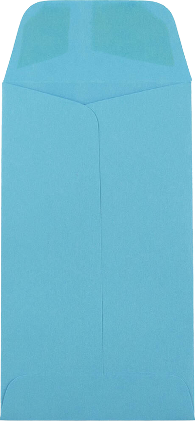 Pool Blue 32lb #6 Coin Envelopes (3 3/8 x 6)