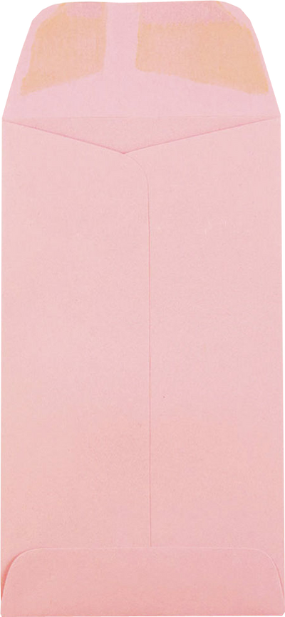 Baby Candy Pink 32lb #6 Coin Envelopes (3 3/8 x 6)