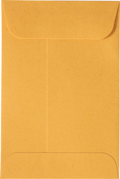 Brown Kraft 28lb #4 Coin Envelopes (3 x 4 1/2)
