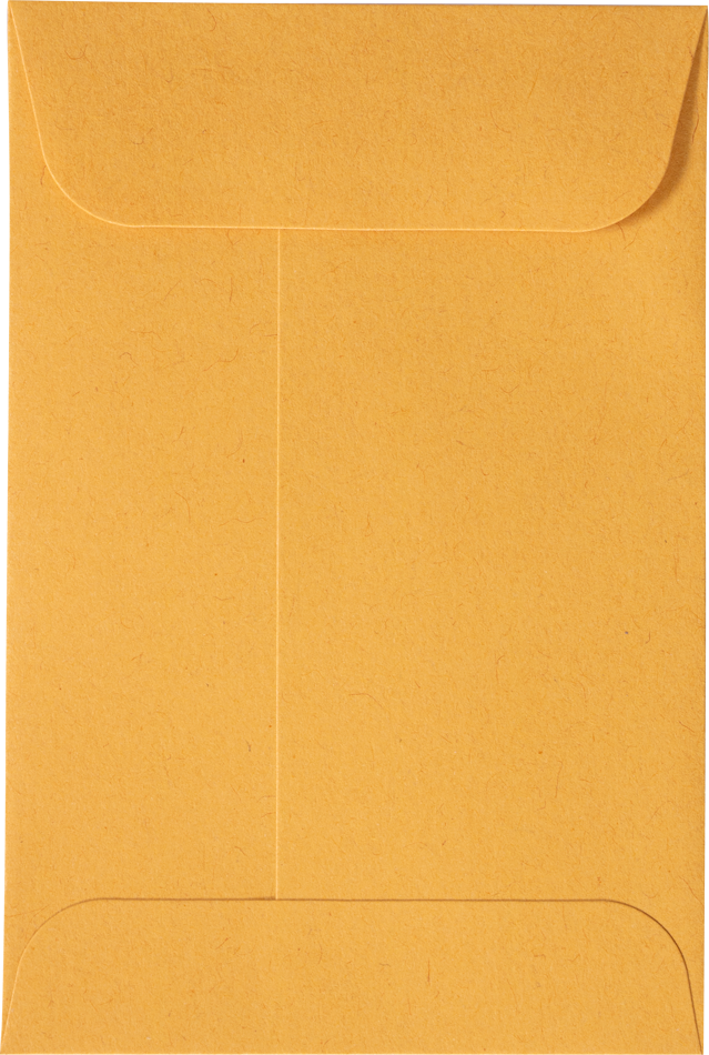 Brown Kraft 28lb #4 Coin Envelopes (3 x 4 1/2)
