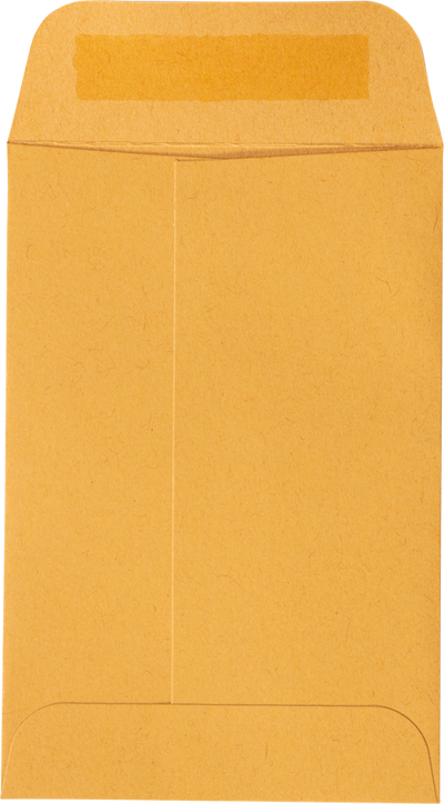 Brown Kraft 28lb #4 Coin Envelopes (3 x 4 1/2)