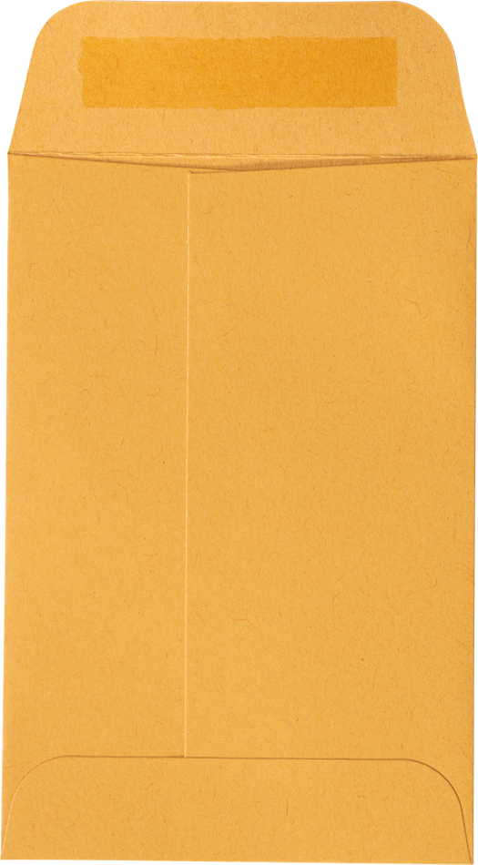 Brown Kraft 28lb #4 Coin Envelopes (3 x 4 1/2)