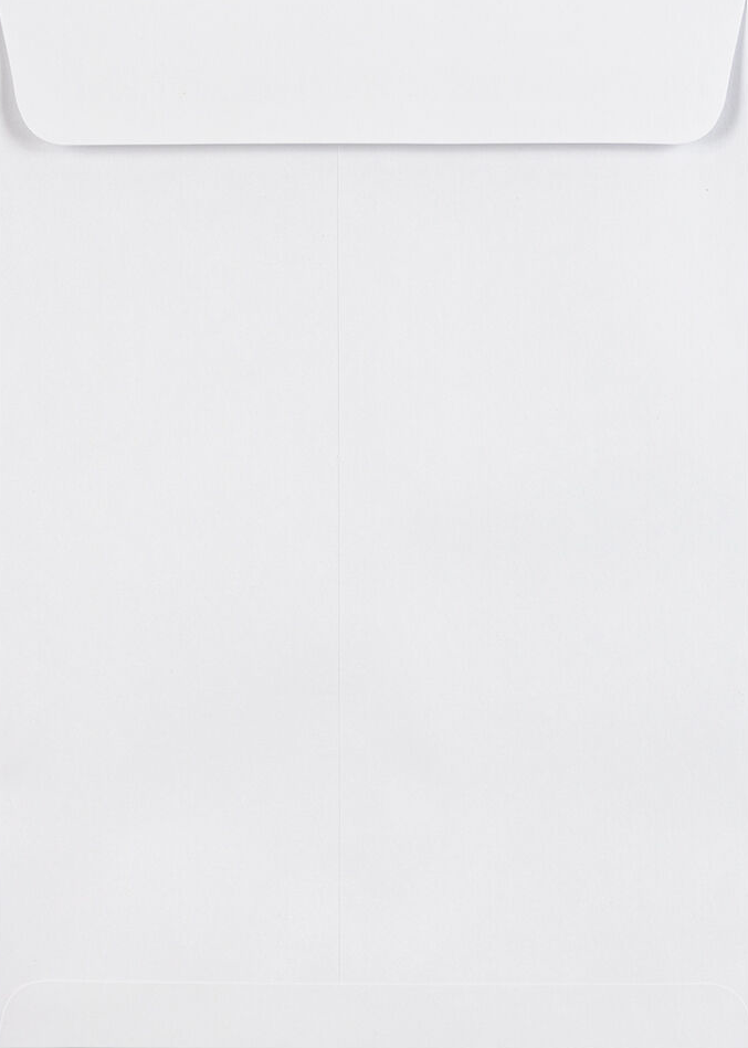 White 28lb 7 1/2 x 10 1/2 Open End Envelopes with Peel & Seal