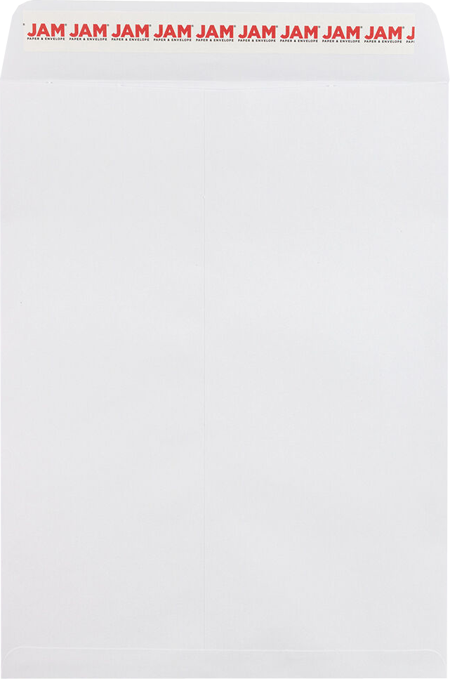 White 28lb 9 x 12 Open End Envelopes with Peel & Seal