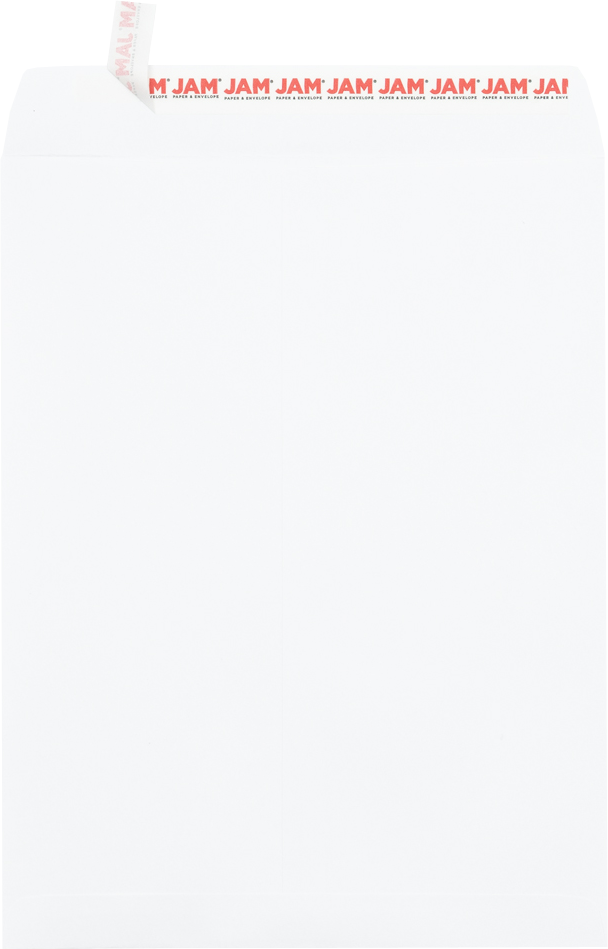 White 28lb 10 x 13 Open End Envelopes with Peel & Seal