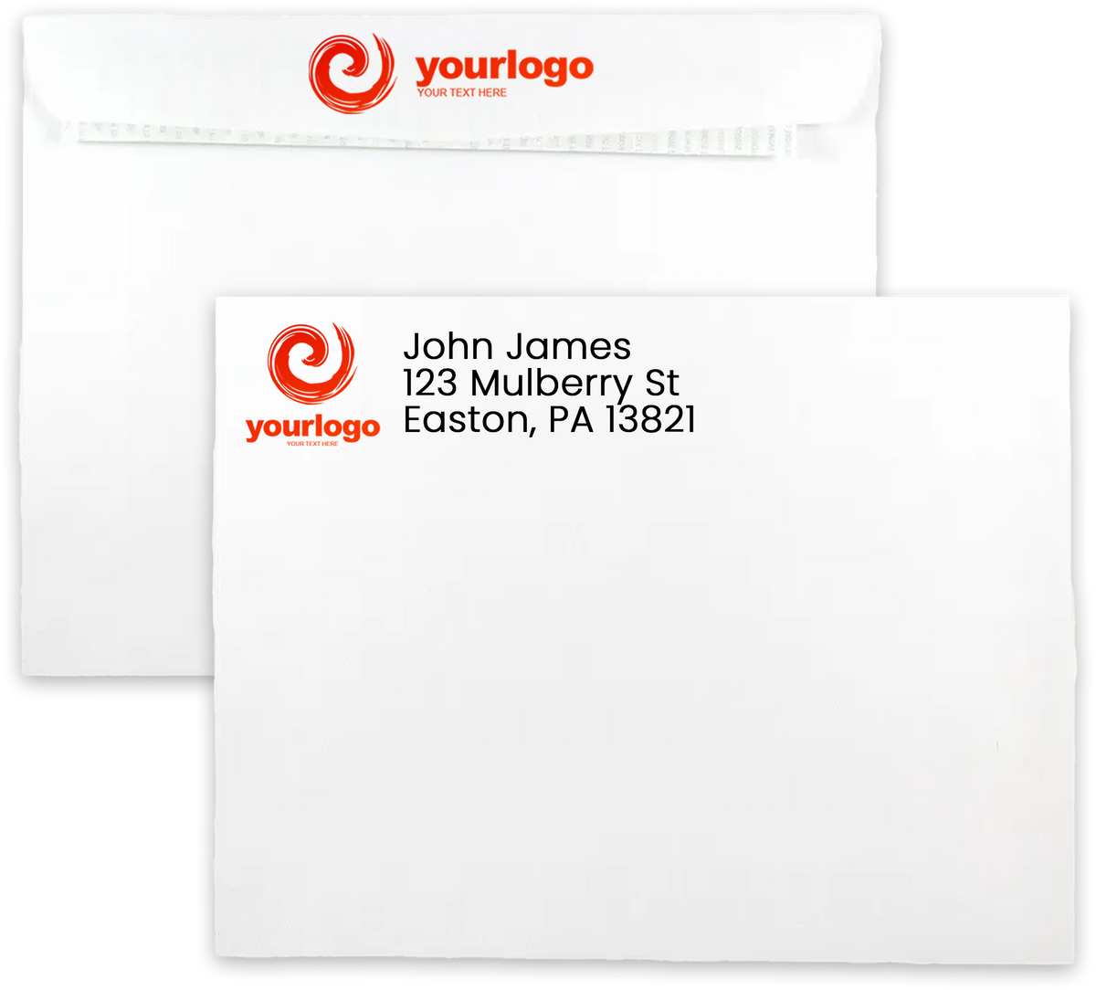 White 28lb 10 x 13 Booklet Envelopes with Peel & Seal
