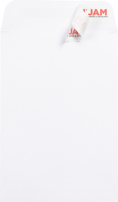 White 28lb 1 Scarf 4 5/8 x 6 3/4 Envelopes with Peel & Seal