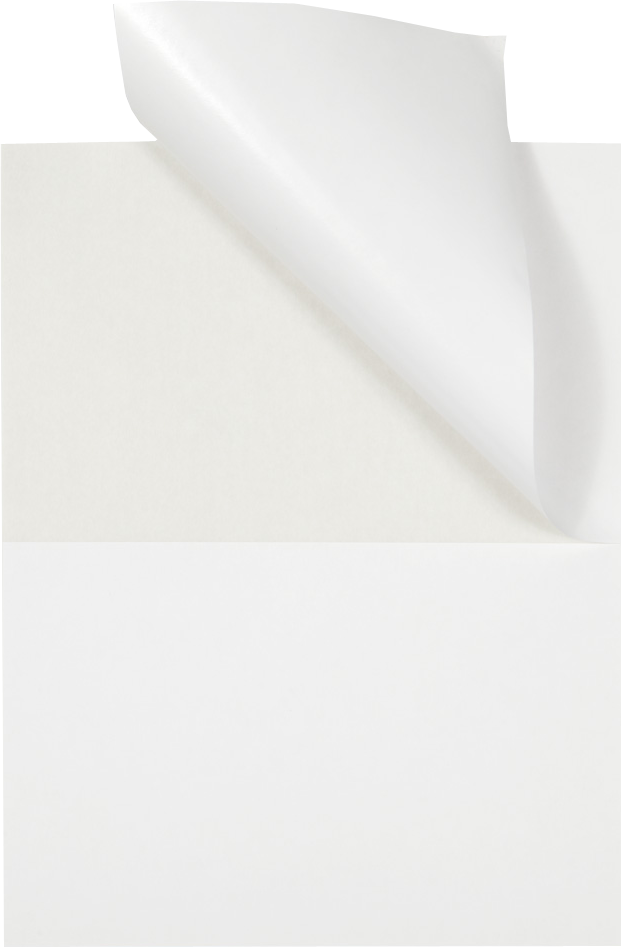 White 5 1/2 x 8 1/2 Half Sheet Shipping Labels