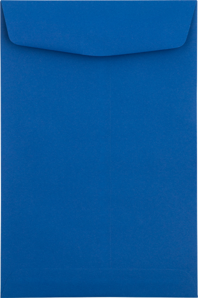 Presidential Blue 32lb 6 x 9 Open End Envelopes
