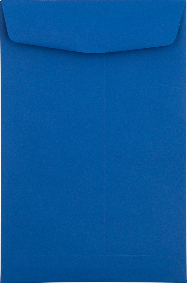 Presidential Blue 32lb 6 x 9 Open End Envelopes