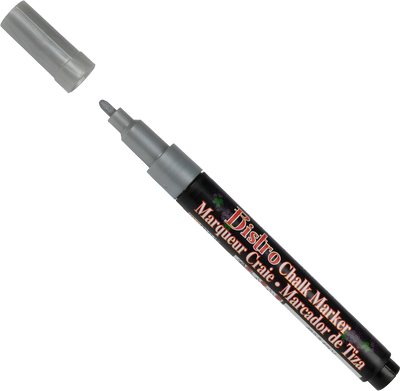Silver Chalk Marker