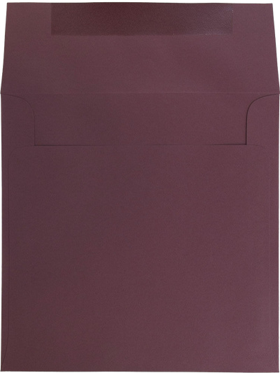 Burgundy Red 28lb 8 1/2 x 8 1/2 Square Envelopes