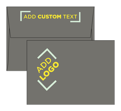 Dark Smoke Gray 28lb A6 Invitation Envelopes (4 3/4 x 6 1/2)