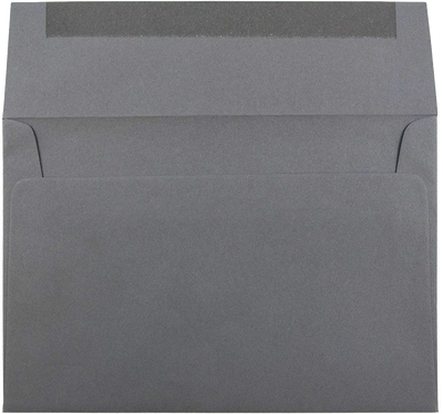 Dark Smoke Gray 28lb A8 Invitation Envelopes (5 1/2 x 8 1/8)