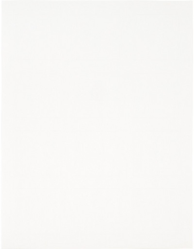 White 2 x 2 Square Labels