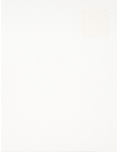 White 2 x 2 Square Labels