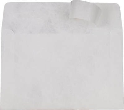 White 14lb 6 x 9 Booklet Envelopes with Peel & Seal