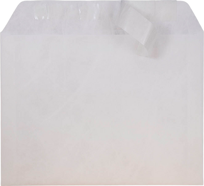 White Tyvek 14lb 9 1/2 x 12 1/2 Booklet Envelopes with Peel & Seal