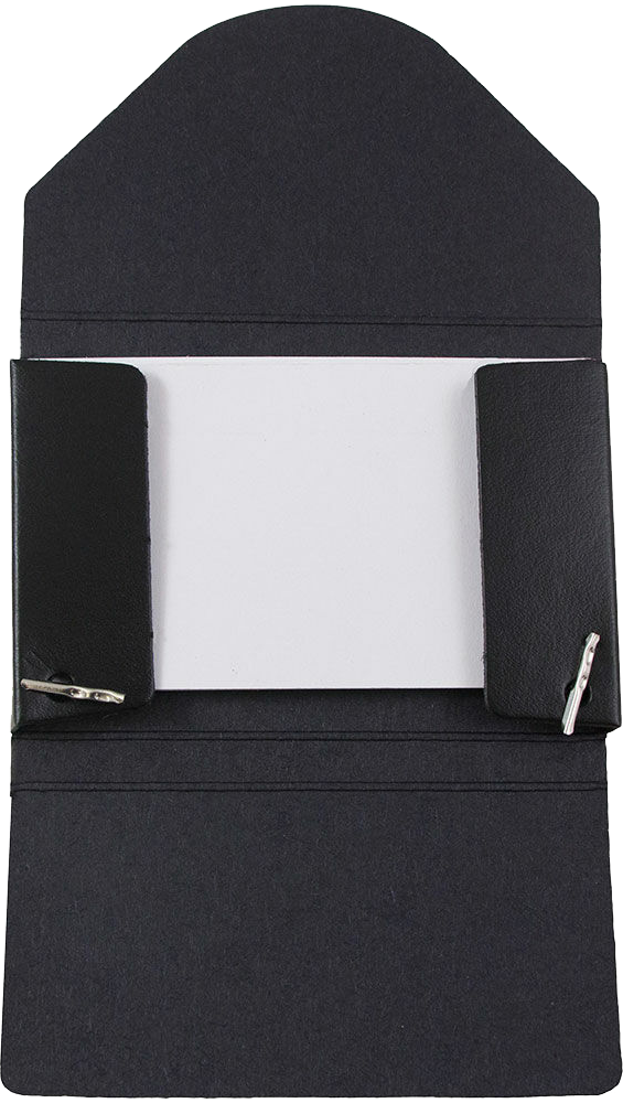 Matte Black Chipboard Business Card Case - 20 Card Capacity