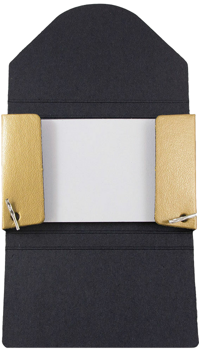 Matte Gold Chipboard Business Card Case - 20 Card Capacity