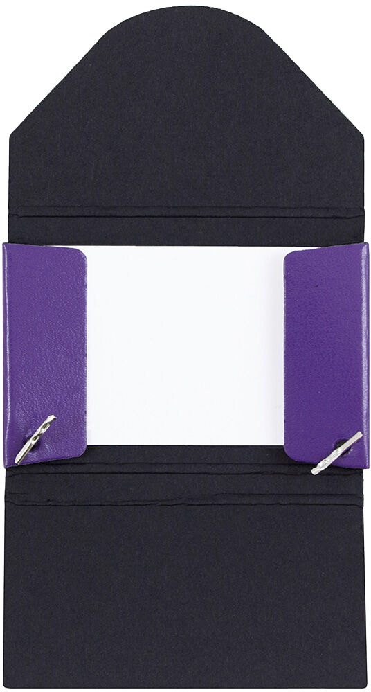 Matte Purple Chipboard Business Card Case - 20 Card Capacity