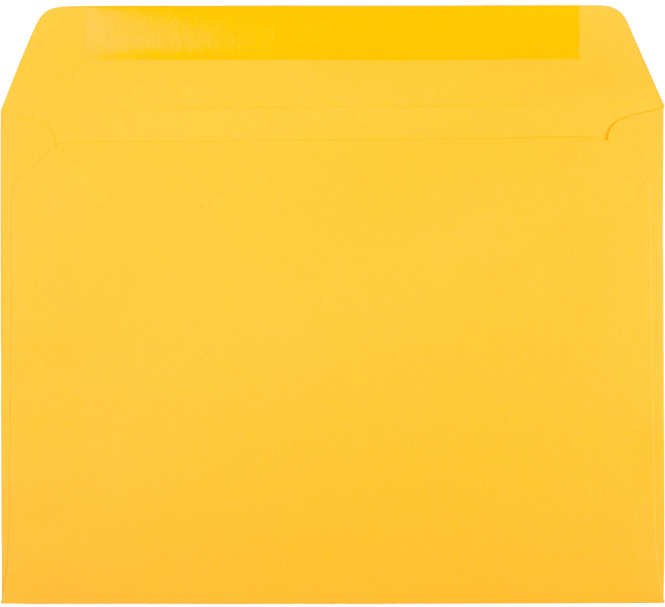 Sunflower Yellow 32lb 9 x 12 Booklet Envelopes