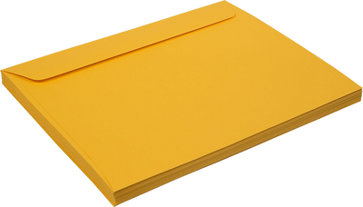 Sunflower Yellow 32lb 9 x 12 Booklet Envelopes