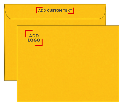 Sunflower Yellow 32lb 9 x 12 Booklet Envelopes